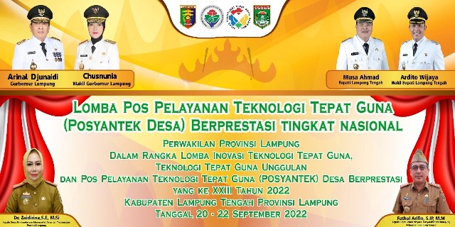 Posyantek Maju Bersama Punggur, Lampung Tengah Ikuti Seleksi Gelar Teknologi Tepat Guna Nasional (GTTGN) ke-XXIII Tahun 2022